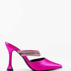 Pantofi cu toc Manyla Fuchsia 2