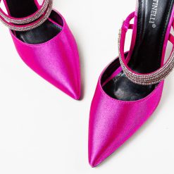 Pantofi cu toc Manyla Fuchsia 4