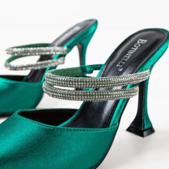 Pantofi cu toc Manyla Verzi 2