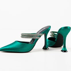 Pantofi cu toc Manyla Verzi 3