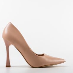 Pantofi cu toc Pakun Bej 3