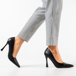 Pantofi cu toc Pakun Negri 2