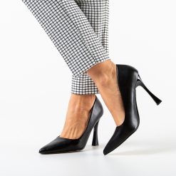 Pantofi cu toc Pakun Negri 3