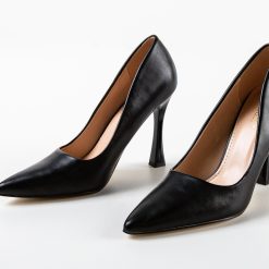Pantofi cu toc Pakun Negri 4