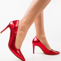 Pantofi cu toc Weps Rosii 2 3