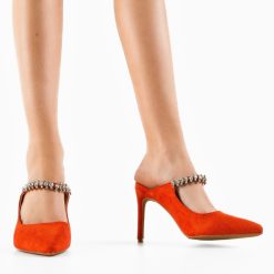 Pantofi dama Anat Portocalii 2