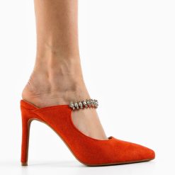 Pantofi dama Anat Portocalii 3