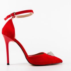 Pantofi dama Arahan Rosii 3