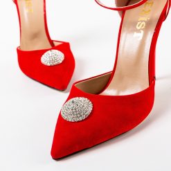 Pantofi dama Arahan Rosii 5