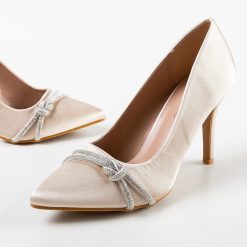 Pantofi dama Auzo Bej 4