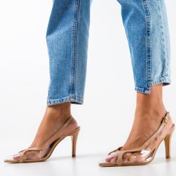 Pantofi dama Barney Bej 2