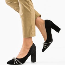 Pantofi dama Baylor Negri 2