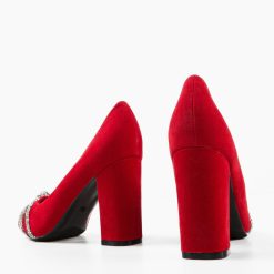 Pantofi dama Baylor Rosii 6