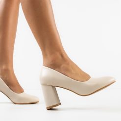 Pantofi dama Bright Bej 2 3