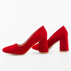 Pantofi dama Bright Rosii 4