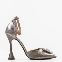 Pantofi dama Faran Gri 4