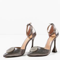 Pantofi dama Faran Gri 6