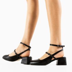 Pantofi dama Fauda Negri-Pantofi cu toc-Pantofi cu toc