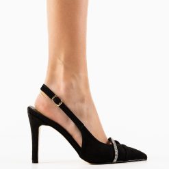Pantofi dama Femke Negre 3