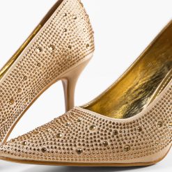 Pantofi dama Frazer Aurii 6