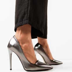 Pantofi dama Gany Gri 2