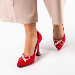 Pantofi dama Gogan Rosii 2