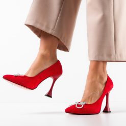 Pantofi dama Gogan Rosii 3