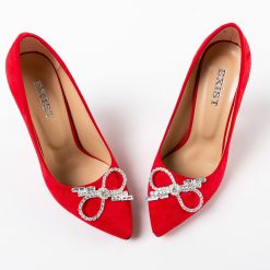 Pantofi dama Gogan Rosii 5