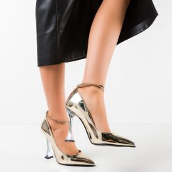 Pantofi dama Hervac Aurii 2