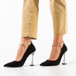 Pantofi dama Hervac Negri 1