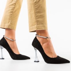 Pantofi dama Hervac Negri 2