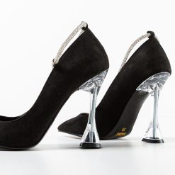 Pantofi dama Hervac Negri 5