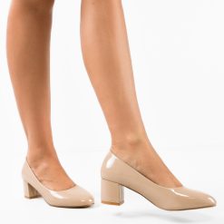 Pantofi dama Hess Bej 2