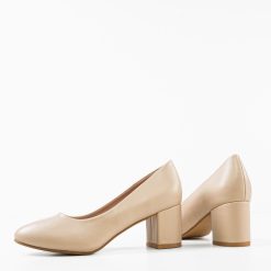 Pantofi dama Izaak Bej 5