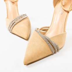 Pantofi dama Jagger Bej 4