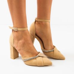 Pantofi dama Kahuran Bej 2