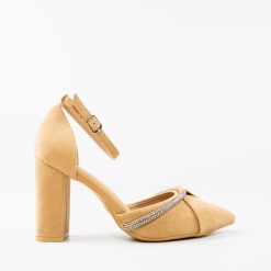 Pantofi dama Kahuran Bej 3