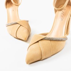 Pantofi dama Kahuran Bej 5