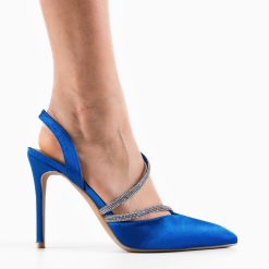 Pantofi dama Khan Albastri 4