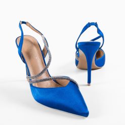 Pantofi dama Khan Albastri 5