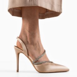 Pantofi dama Khan Bej 2