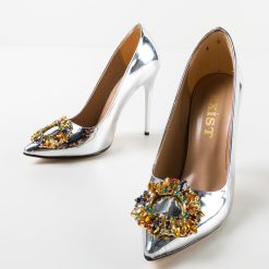 Pantofi dama Laha Argintii 4