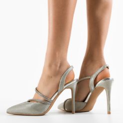 Pantofi dama Lemartes Argintii 3