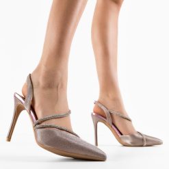 Pantofi dama Lemartes Roz 2