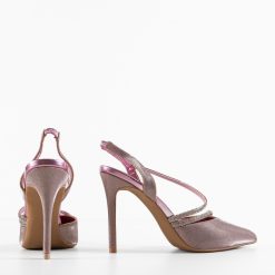 Pantofi dama Lemartes Roz 6