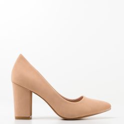 Pantofi dama Leonidas Bej 4