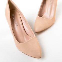 Pantofi dama Leonidas Bej 5