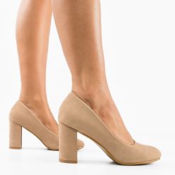 Pantofi dama Lorna Bej 2 2