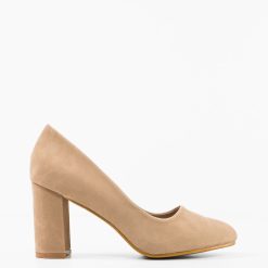 Pantofi dama Lorna Bej 2 3