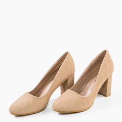 Pantofi dama Lorna Bej 2 4